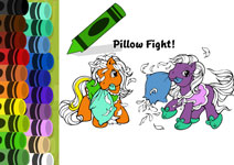 Раскраска Тихий час